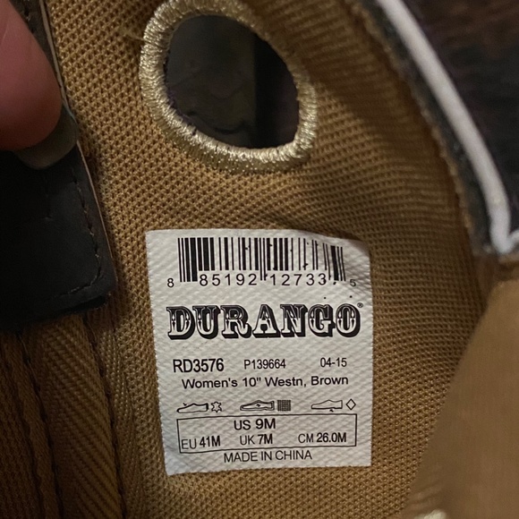 Durango "Lady Rebel" Western Women's Boots --- Size 9 - Picture 3 of 3